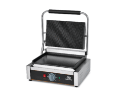 Single Contact grill Panini Upper Flat, Lower Flat