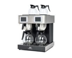 Daul Coffee Brewer with Auto Water Fill